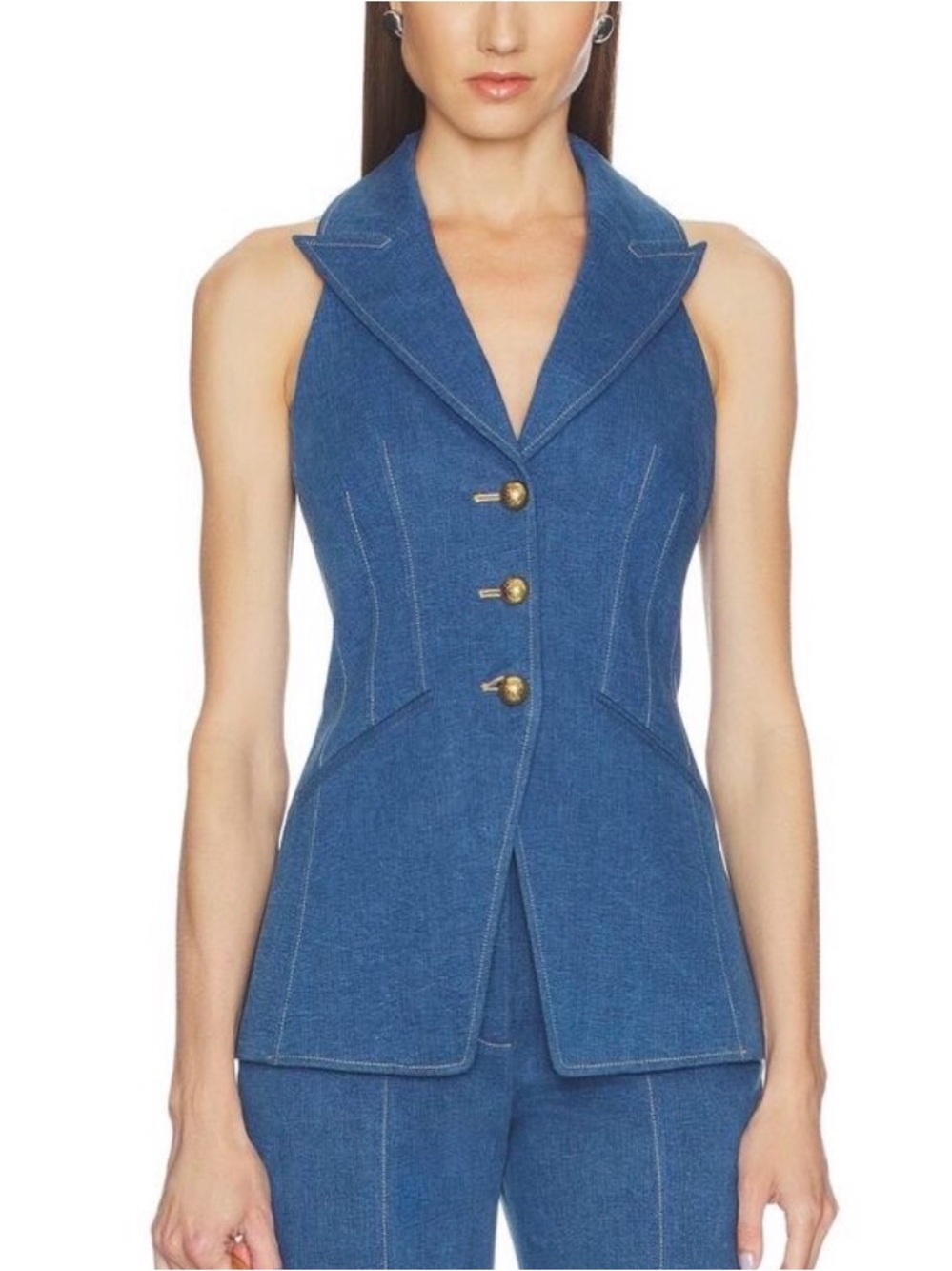Veronica Beard Costa Vest